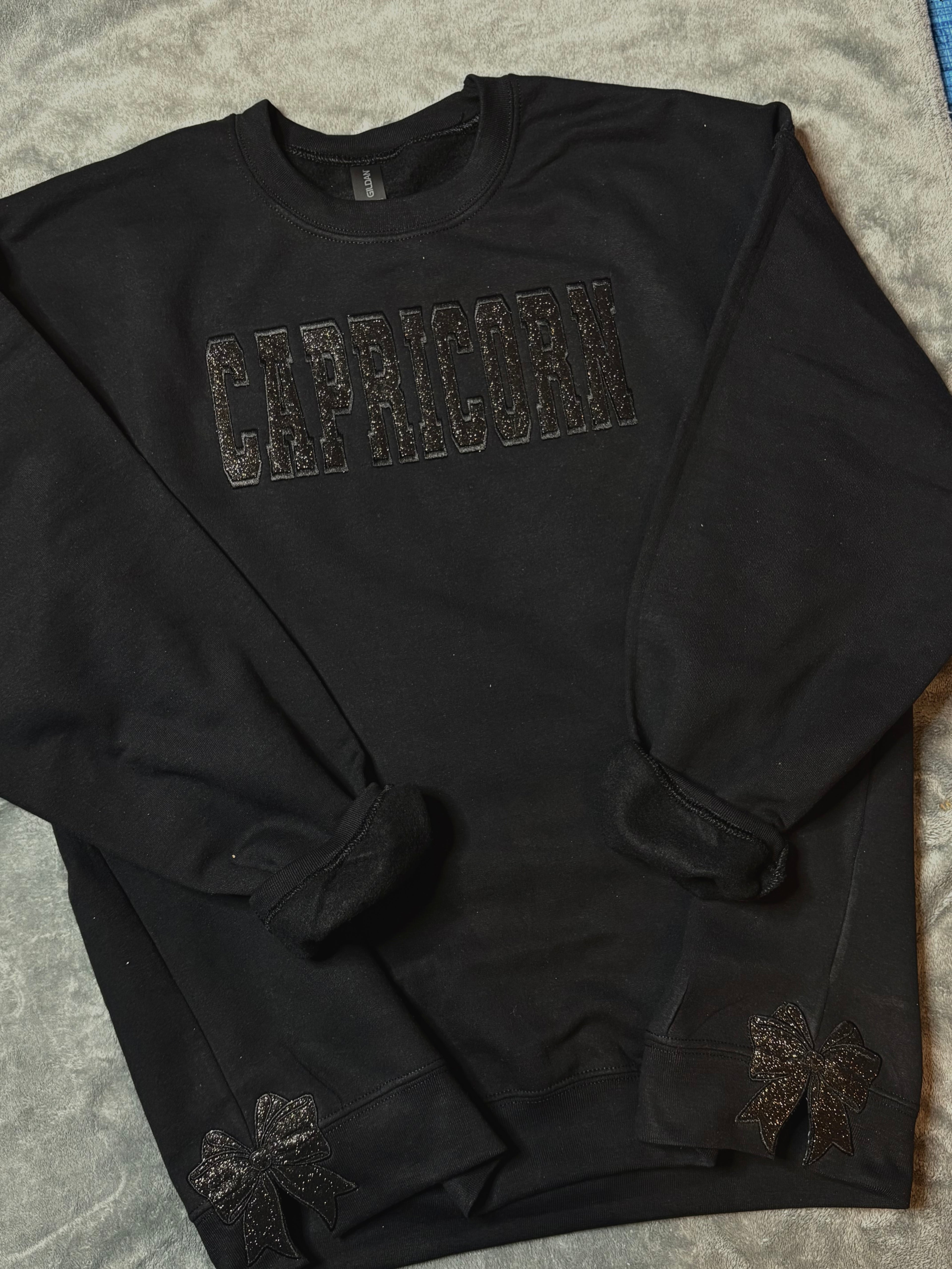Zodiac Glitter Sweatshirt