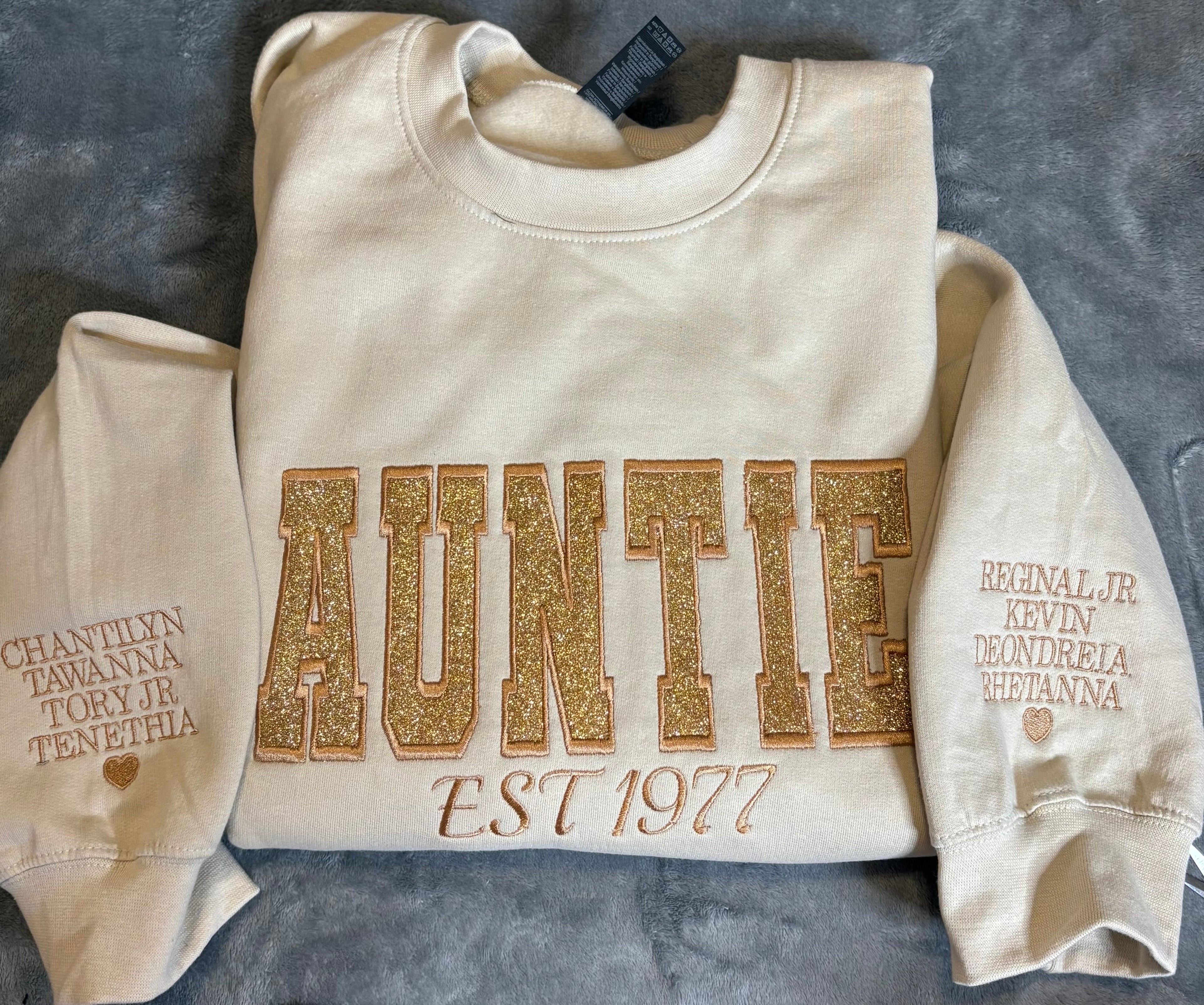 Glitter Title Sweatshirt