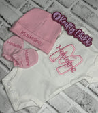 Welcoming Embroidered Baby Set