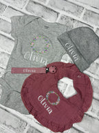 Welcoming Embroidered Baby Set