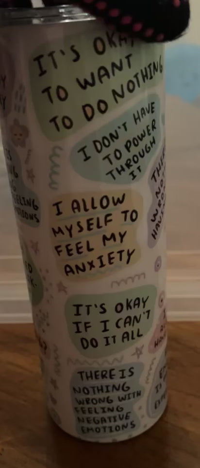 My Mental Health 20oz Tumbler